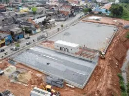 Obras de três áreas de lazer avançam em Itaquá