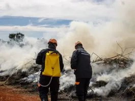 Defesa Civil de Itaquá dá início à Operação Estiagem para combate a queimadas em áreas de vegetação